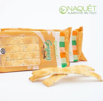 Grisines sabor semillas  140 gr  sin T.A.C.C.|Naquet |