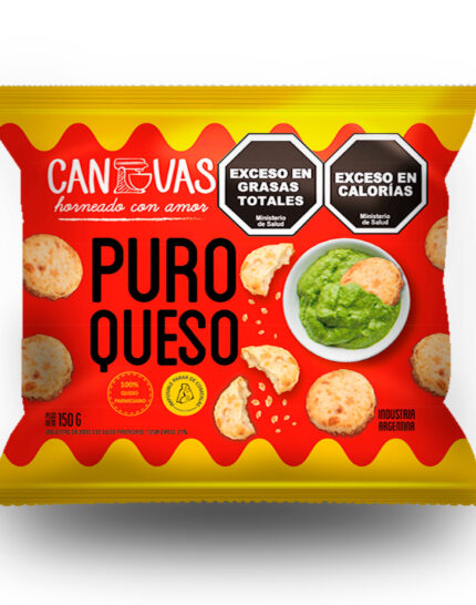 Galletitas puro queso x 150 grs |CANVAS|