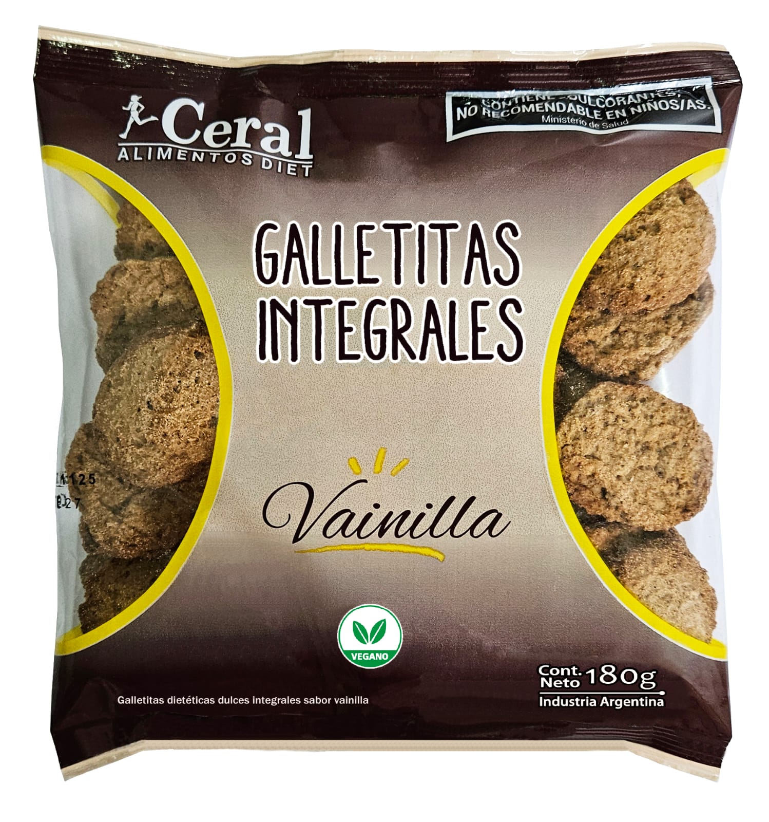 3120031 Galletita intergal de vainilla x 180 g |CERAL| - Image 1