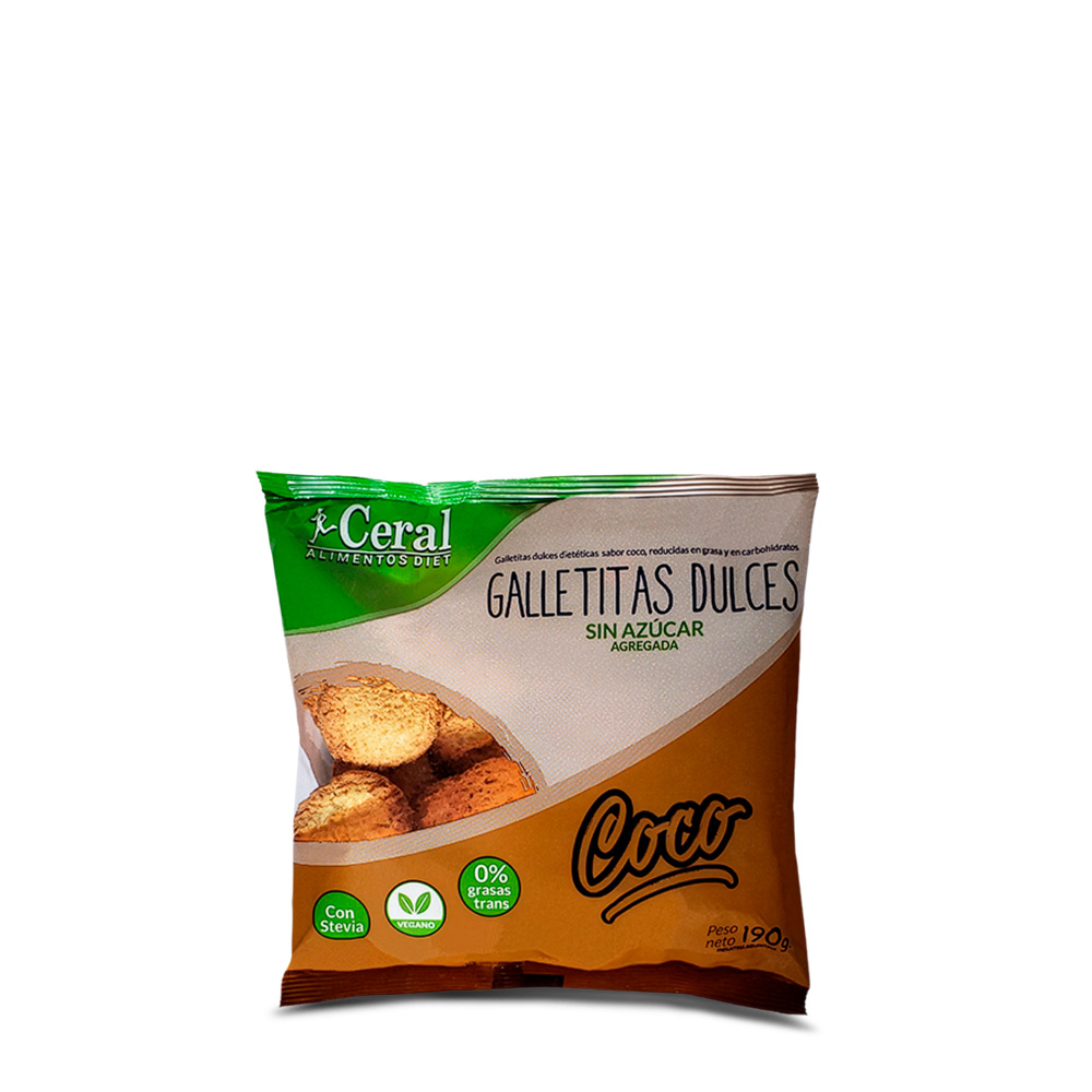 3120039 Galletitas de coco x 190 g Ceral - Image 1