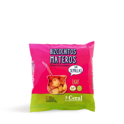 Bizcochitos materos c/ semilla x 180 g |CERAL|
