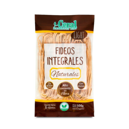 Fideos integrales natural x 300 g |CERAL|