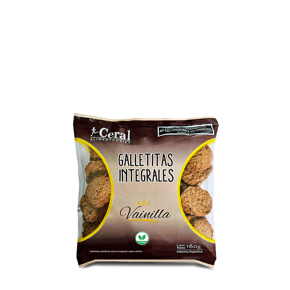 3120031 Galletita intergal de vainilla x 180 g Ceral - Image 1