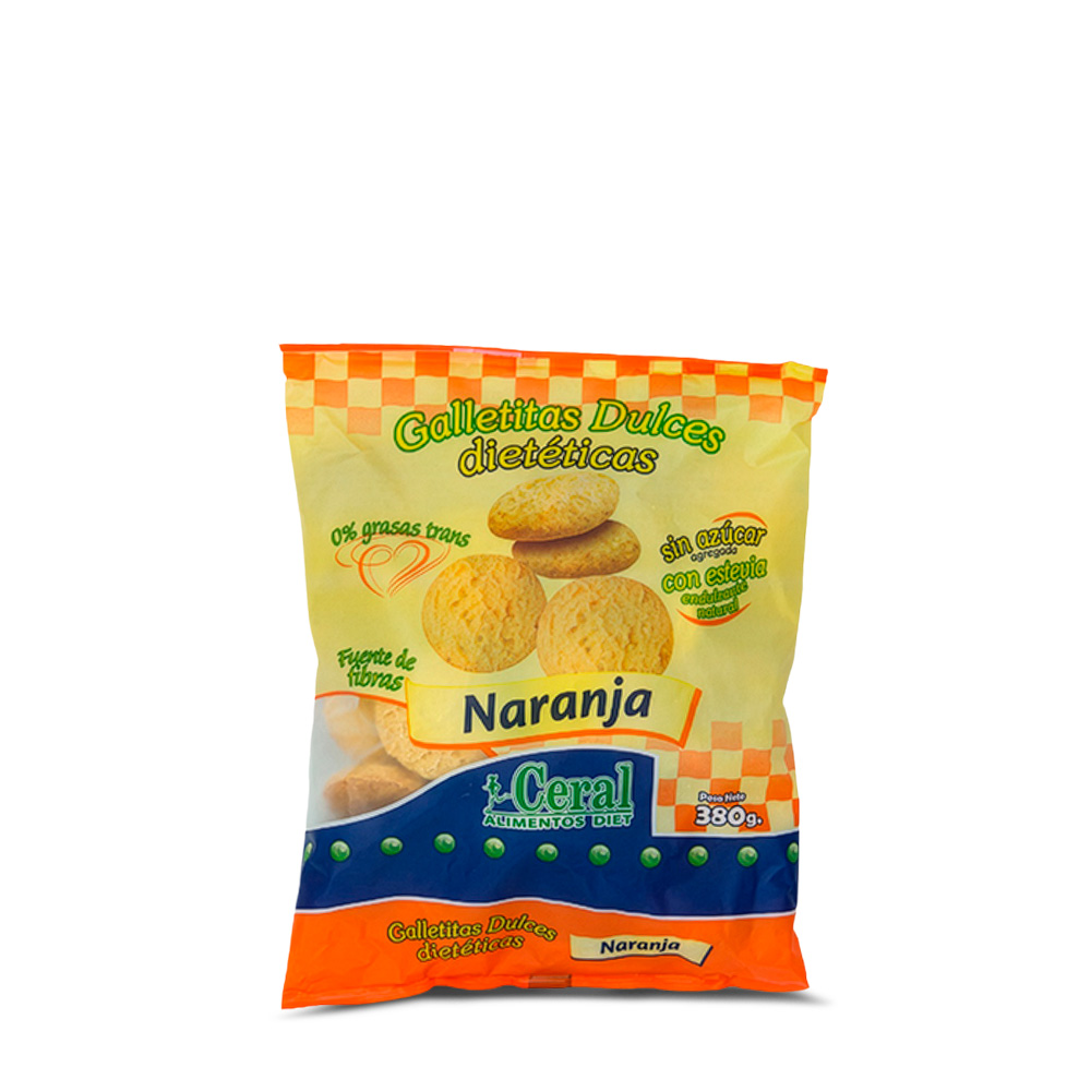 3120035 Galletita naranja x 380 g Ceral - Image 1