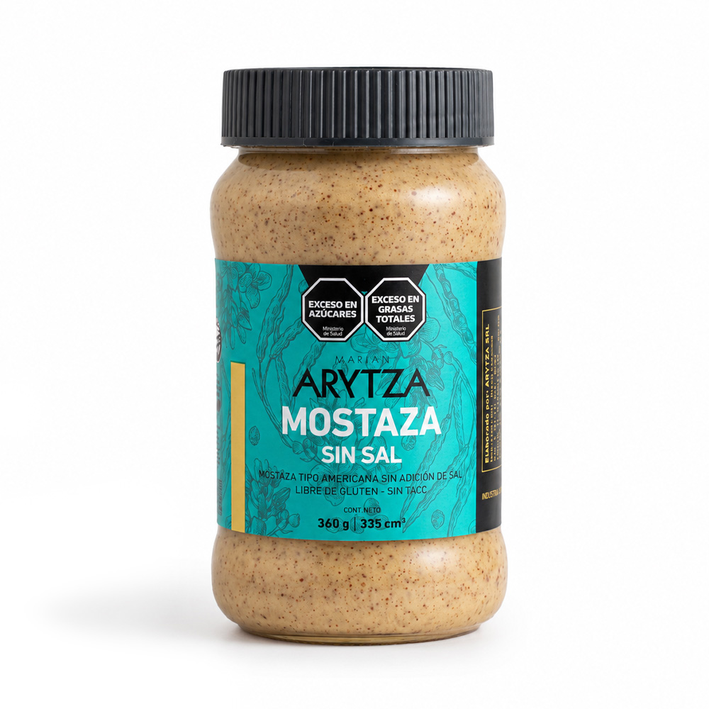 1856032 Mostaza Sin Sal 360 gr Sin T.A.C.C. Arytza - Image 1