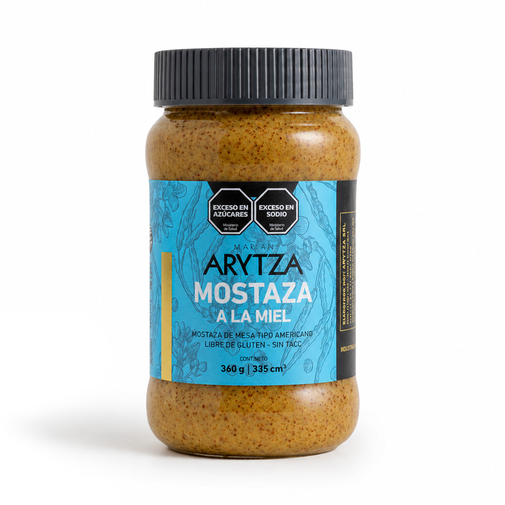 1856034 Mostaza a la Miel 360 gr Sin T.A.C.C. Arytza - Image 1