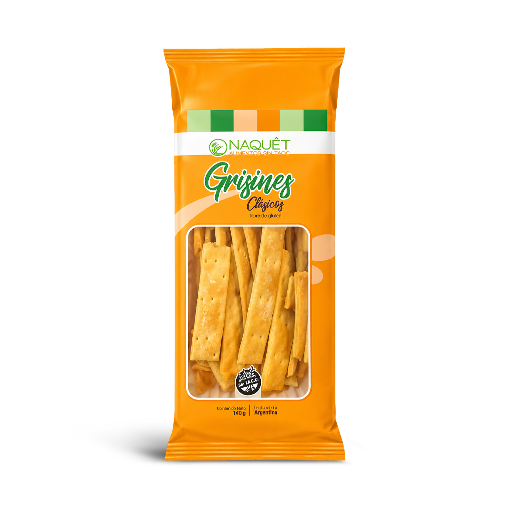 2377711 Grisines sabor clásico 140 gr sin T.A.C.C.Naquet - Image 1