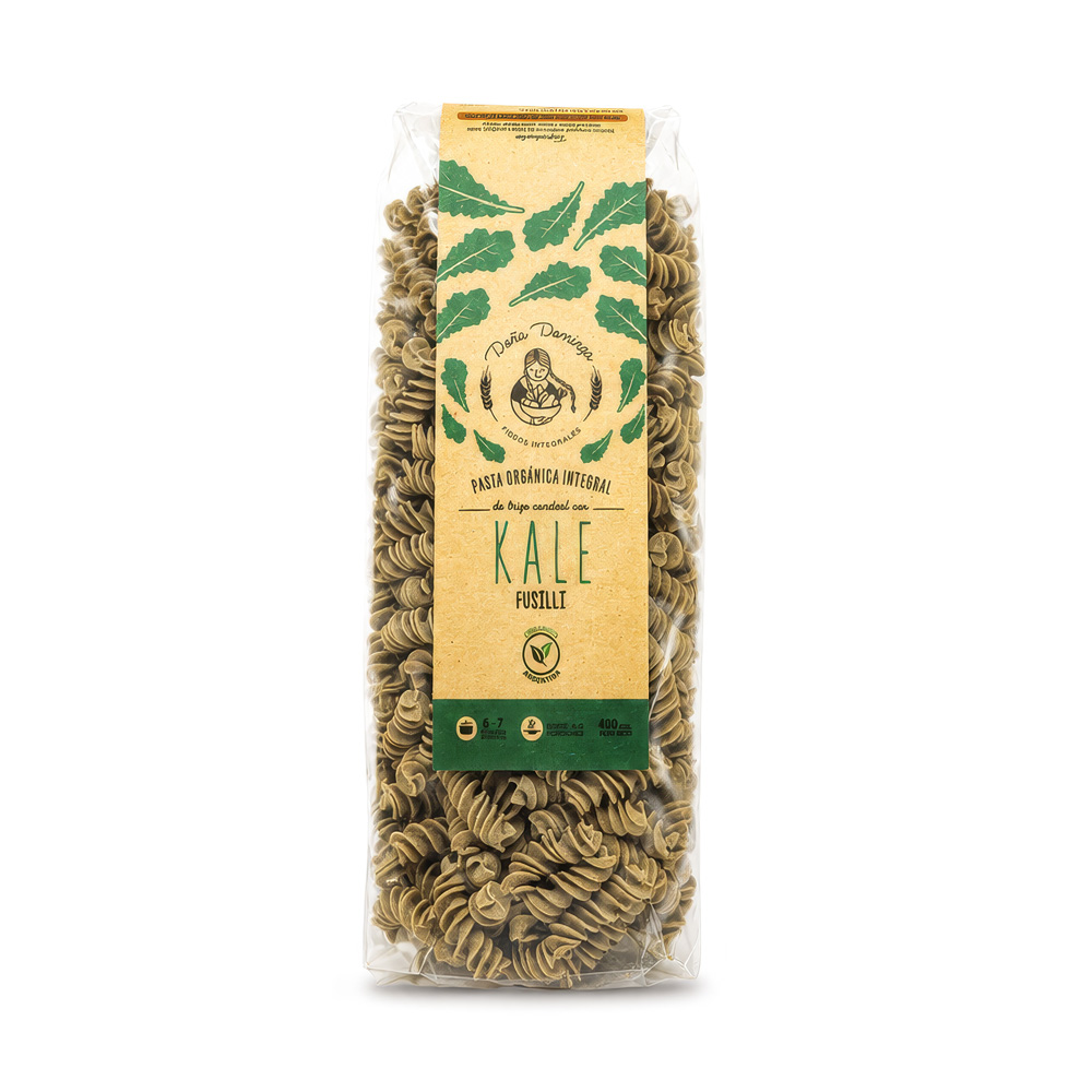 3090003 Fideos integrales con KALE Doña Dominga - Image 1