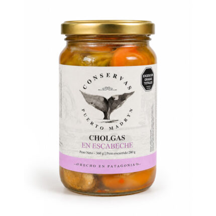 Conserva de Cholga 360 gr Conversas Puerto Madryn