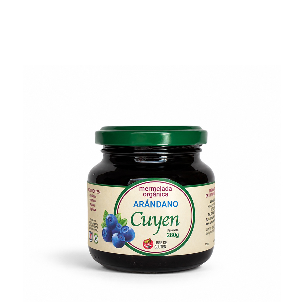 1051767 Mermelada arandano 280 gr Cuyen - Image 1