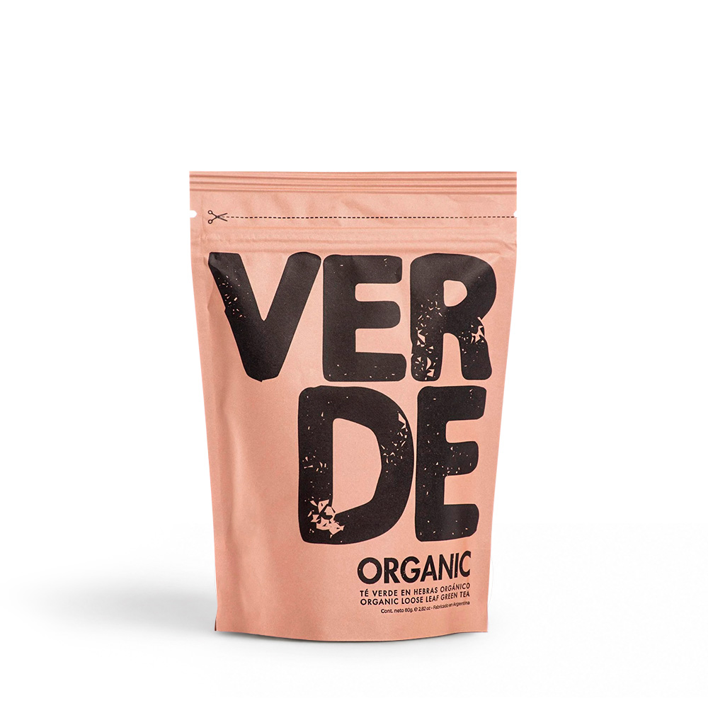 1942066 Té verde en hebras puro doypack x 80 gr Verde-Negro Organic - Image 1